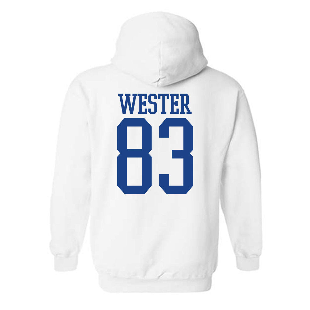 Pittsburgh - NCAA Football : Dylan Wester - Classic Shersey Hooded Sweatshirt-1