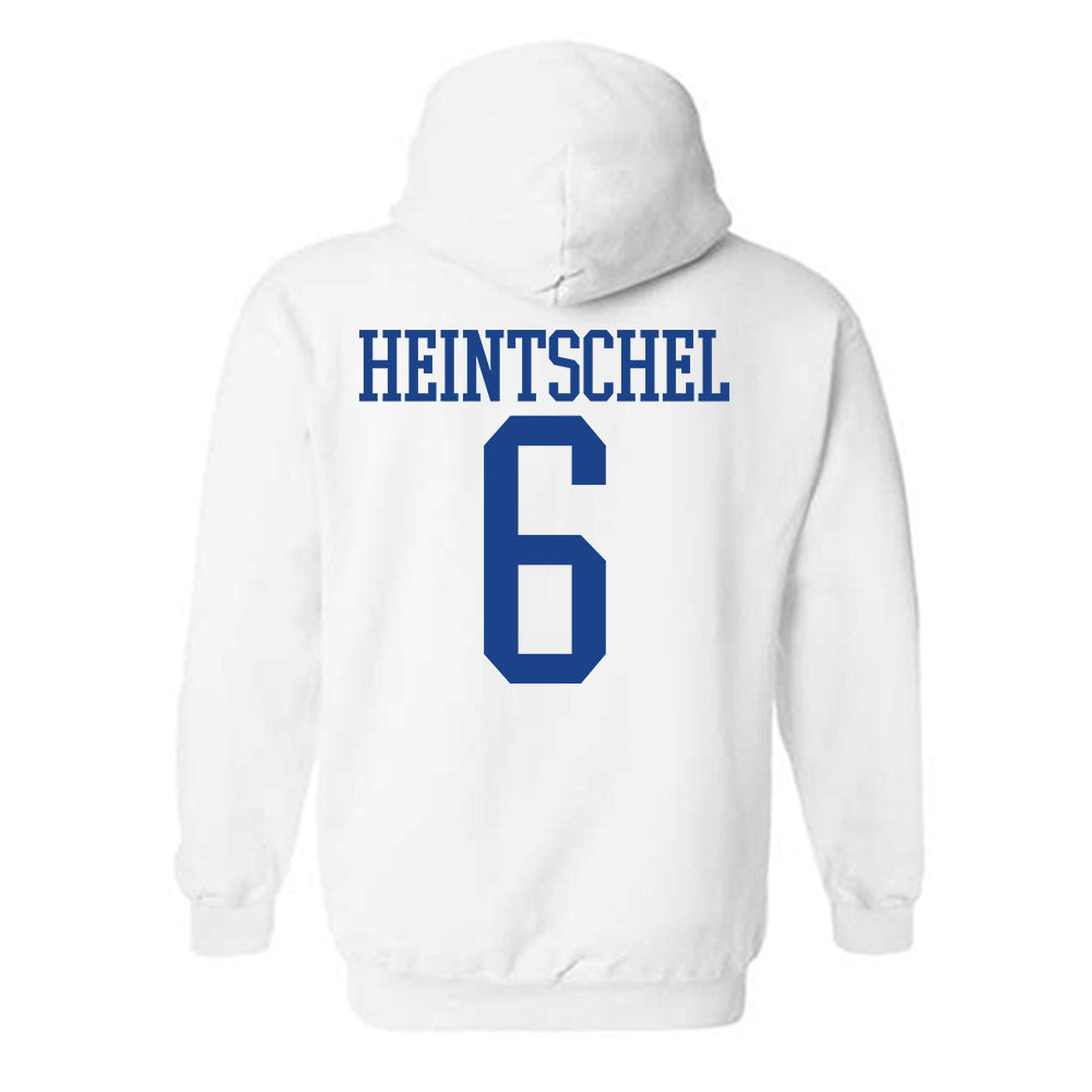 Pittsburgh - NCAA Football : Mason Heintschel - Classic Shersey Hooded Sweatshirt-1