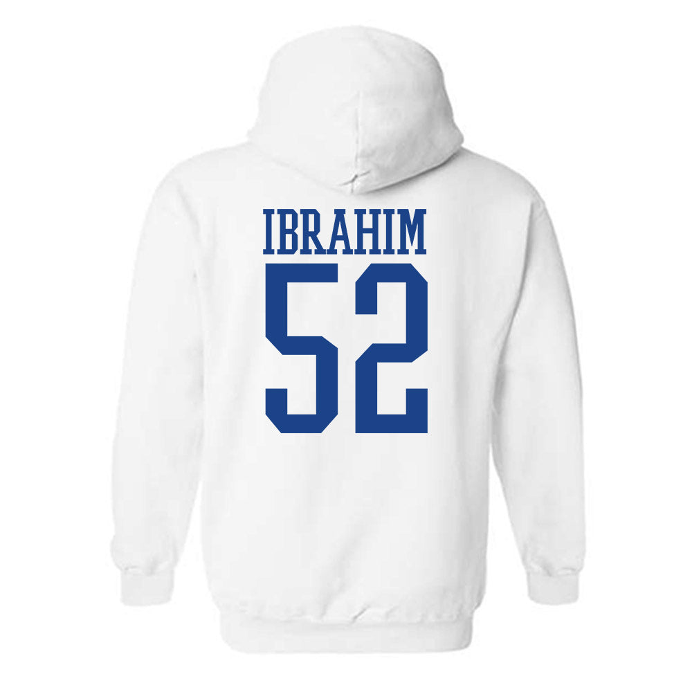Pittsburgh - NCAA Football : Abraham Ibrahim - Classic Shersey Hooded Sweatshirt-1