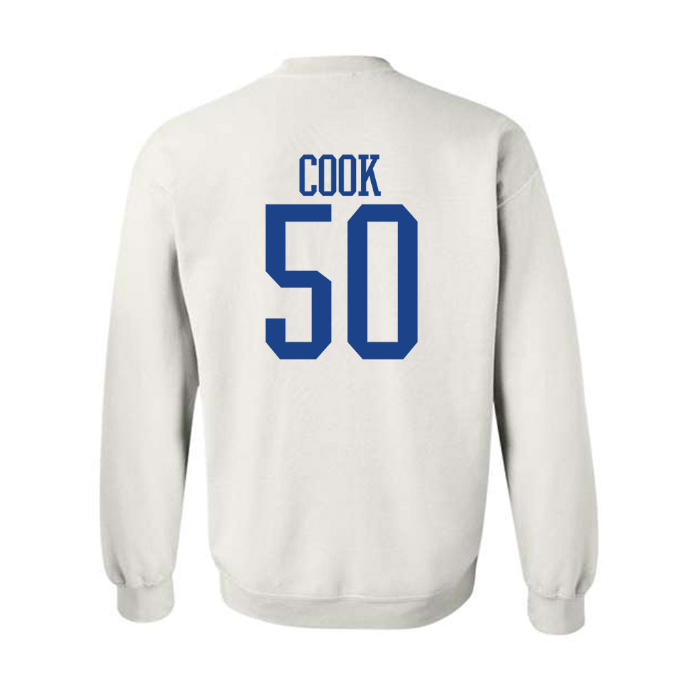 Pittsburgh - NCAA Football : Denim Cook - Classic Shersey Crewneck Sweatshirt-1