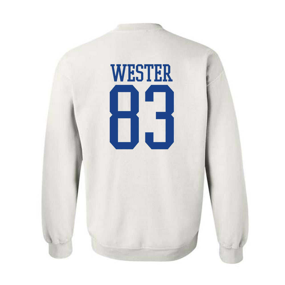 Pittsburgh - NCAA Football : Dylan Wester - Classic Shersey Crewneck Sweatshirt-1