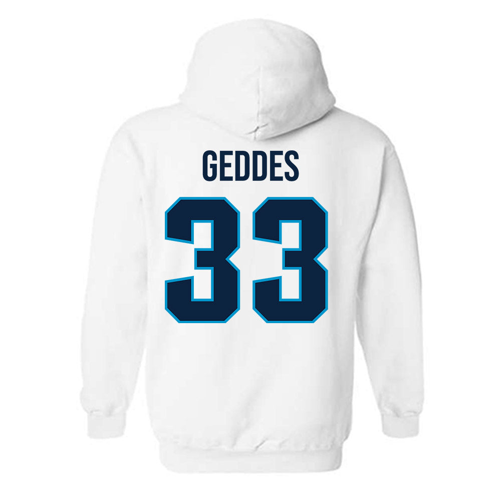 Xavier - NCAA Baseball : Trevor Geddes - Sports Shersey Hooded Sweatshirt