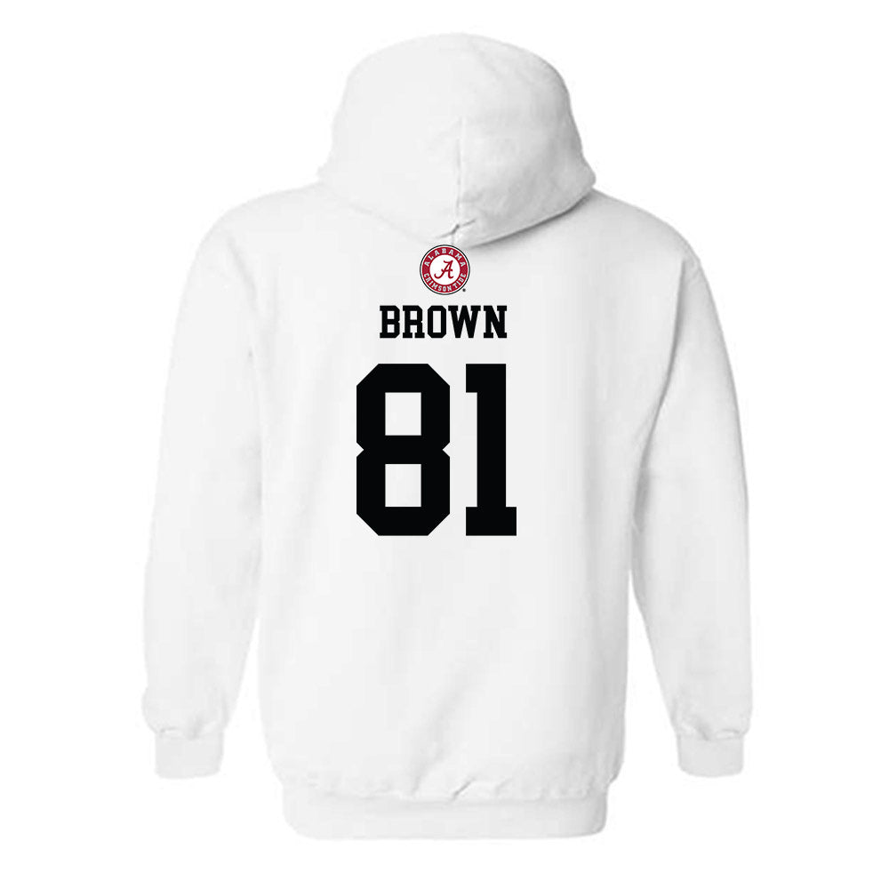 Alabama - Football Alumni : Keith Brown - Hooded Sweatshirt