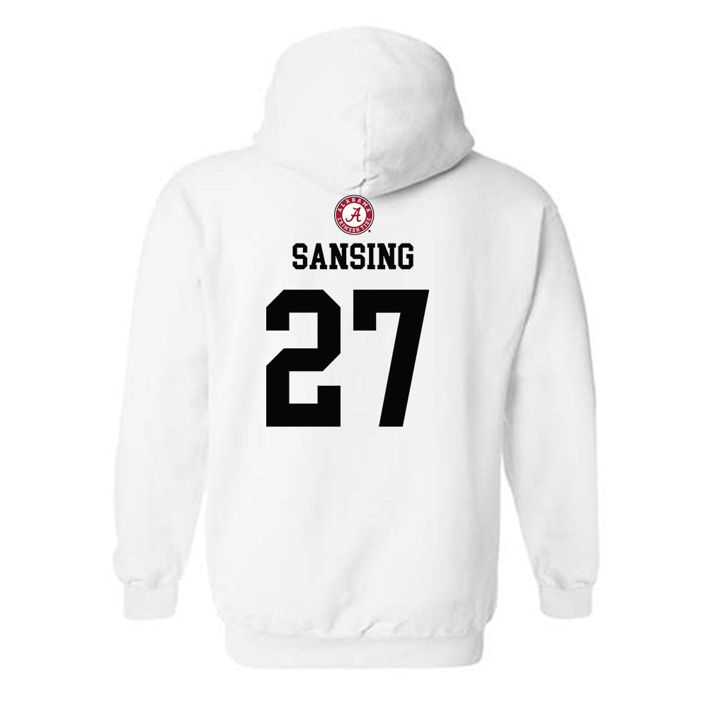 Alabama - NCAA Football : Walter Sansing - Sports Shersey Hooded Sweatshirt
