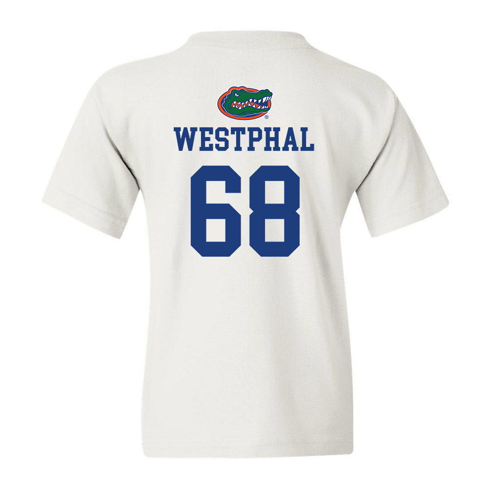 Florida - NCAA Football : Fletcher Westphal - Youth T-Shirt Sports Shersey
