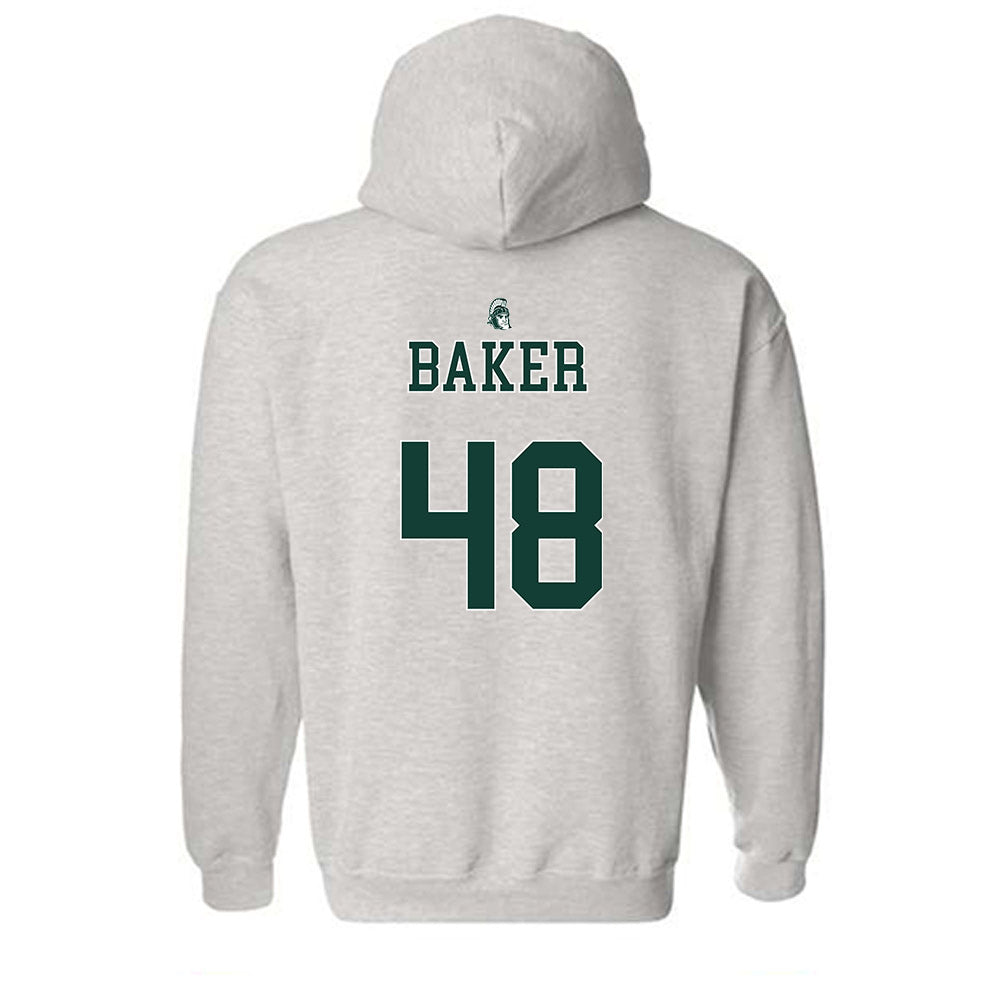 Michigan State - NCAA Football : Charlie Baker - Hooded Sweatshirt