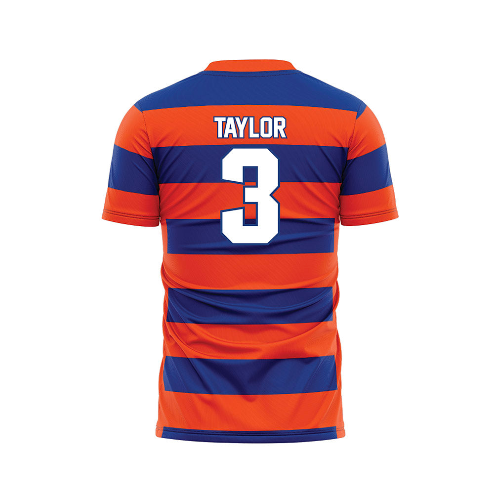 Florida - NCAA Women's Soccer : Kyra Taylor - Striped Soccer Jersey-1