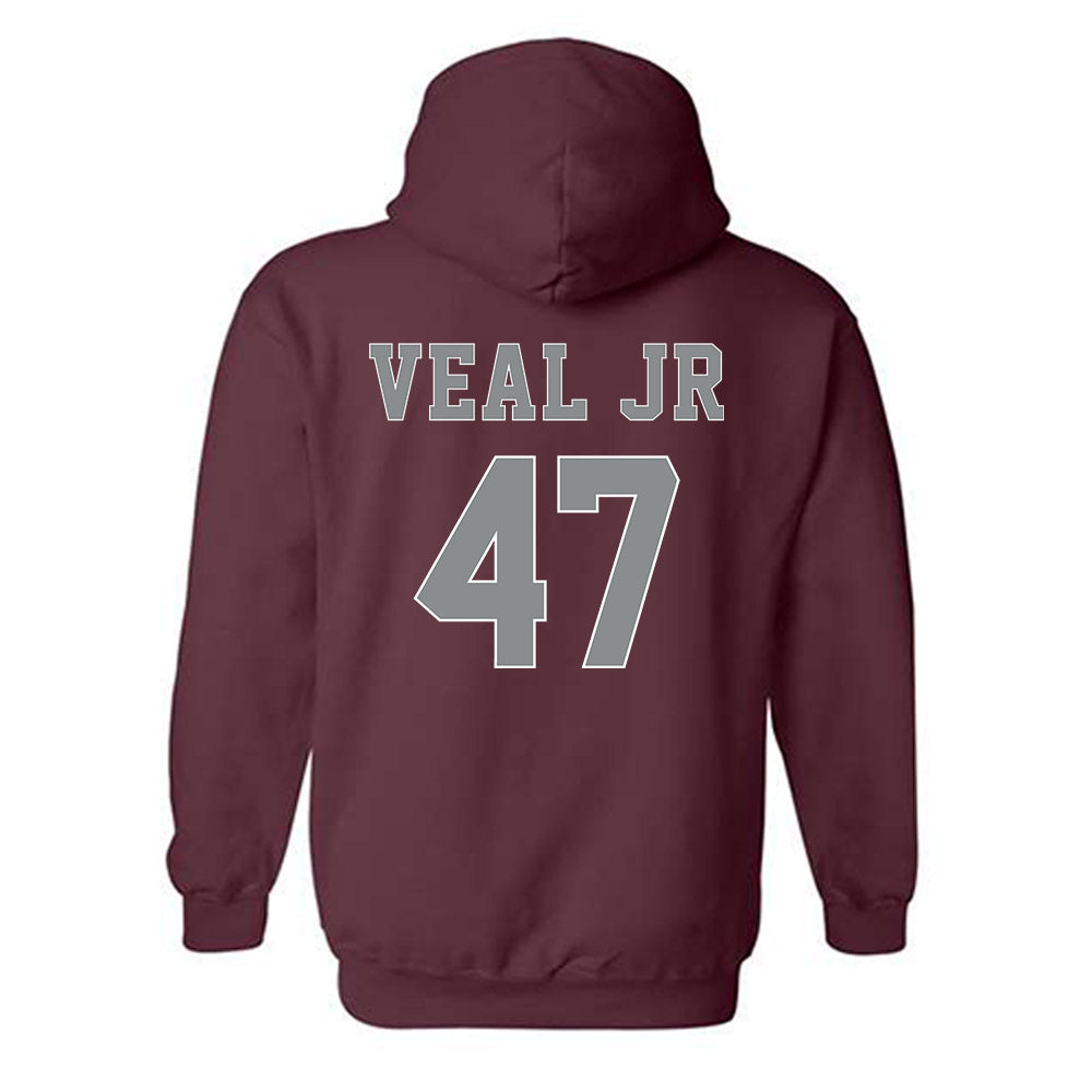 NCCU - NCAA Football : Darryl Veal Jr - Classic Shersey Hooded Sweatshirt-1