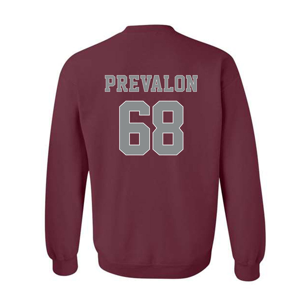 NCCU - NCAA Football : Anthony Prevalon - Classic Shersey Crewneck Sweatshirt-1