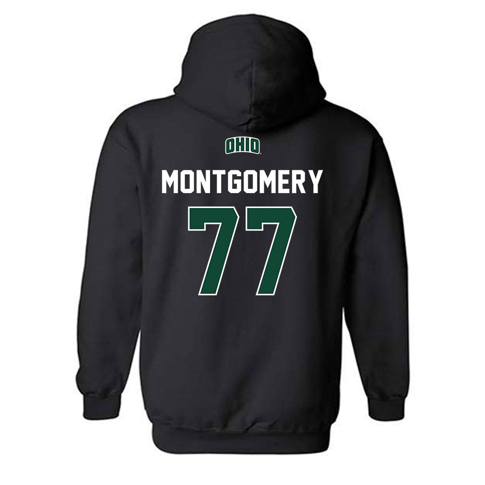 Ohio - NCAA Football : Mike Montgomery - Classic Shersey Hooded Sweatshirt-1