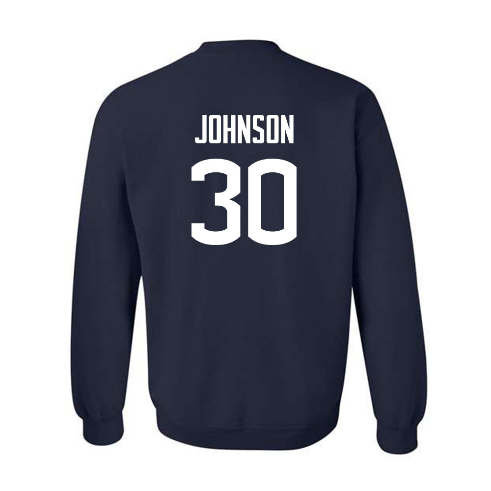 UConn - NCAA Football : Charles Johnson - Classic Shersey Crewneck Sweatshirt-1