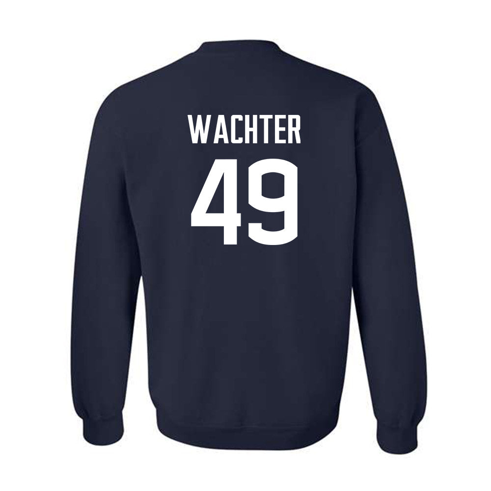 UConn - NCAA Baseball : Nater Wachter - Classic Shersey Crewneck Sweatshirt-1