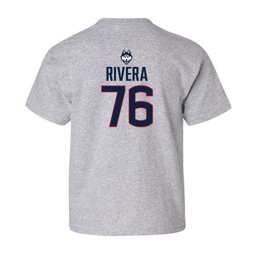 UConn - NCAA Football : Dominic Rivera - Classic Shersey Youth T-Shirt-1
