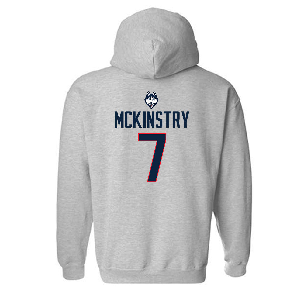 UConn - NCAA Football : Tyler McKinstry - Classic Shersey Hooded Sweatshirt-1