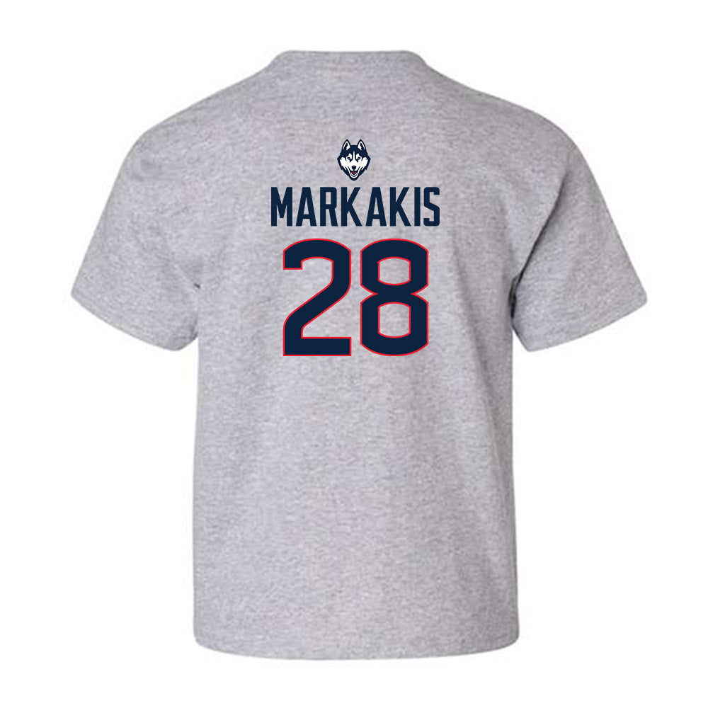 UConn - NCAA Women's Ice Hockey : Ellie Markakis - Classic Shersey Youth T-Shirt-1