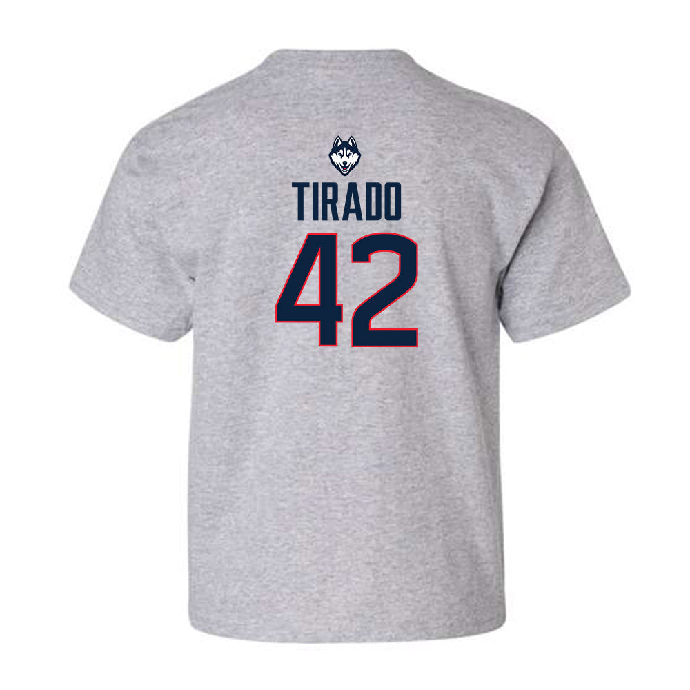 UConn - NCAA Baseball : Gabriel Tirado - Classic Shersey Youth T-Shirt