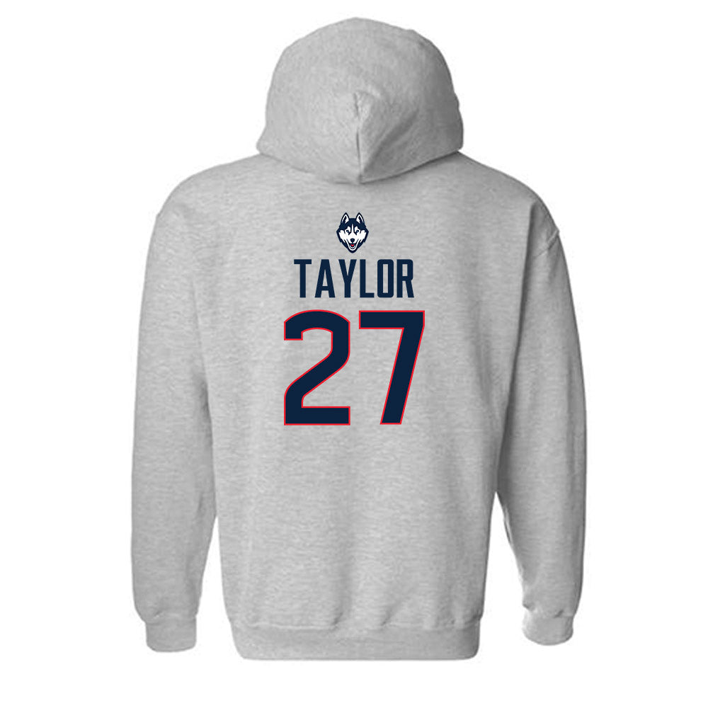 UConn - NCAA Women's Soccer : Lexi Taylor - Classic Shersey Hooded Sweatshirt-1