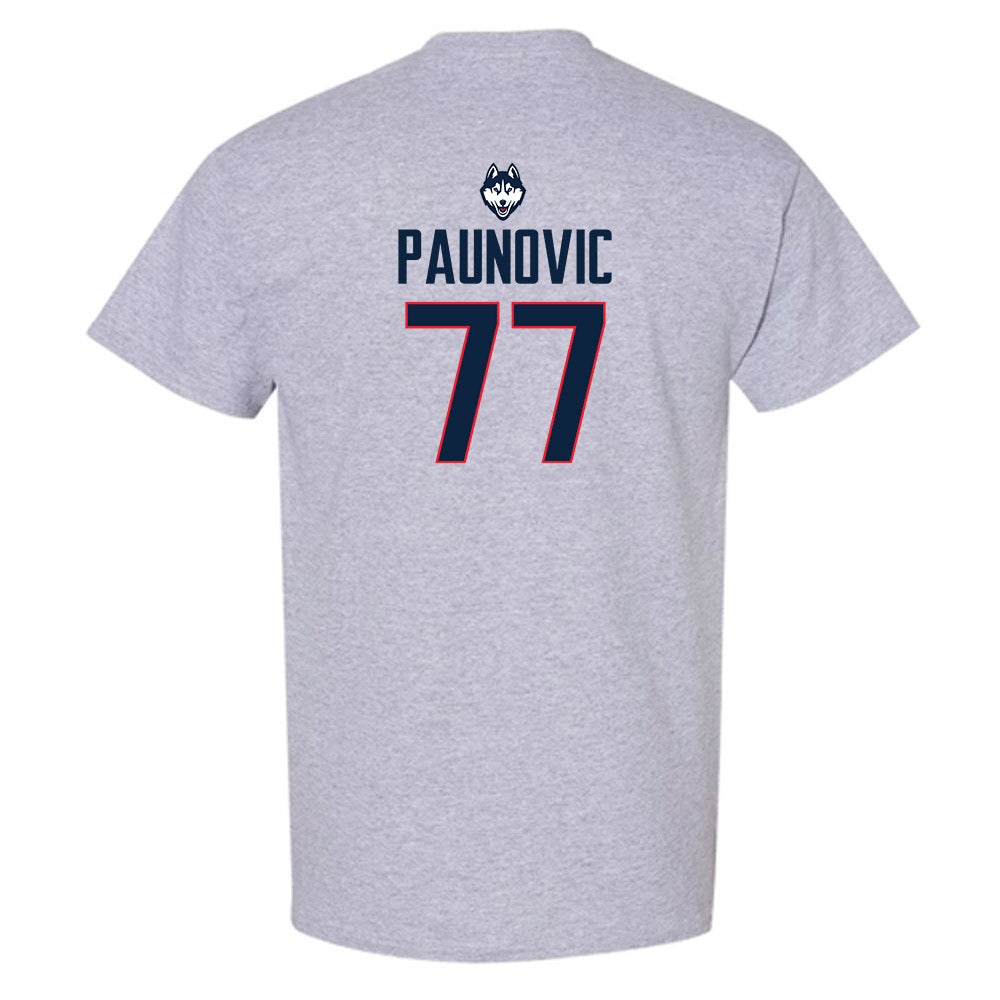 UConn - NCAA Men's Basketball : Uros Paunovic - Classic Shersey T-Shirt-1