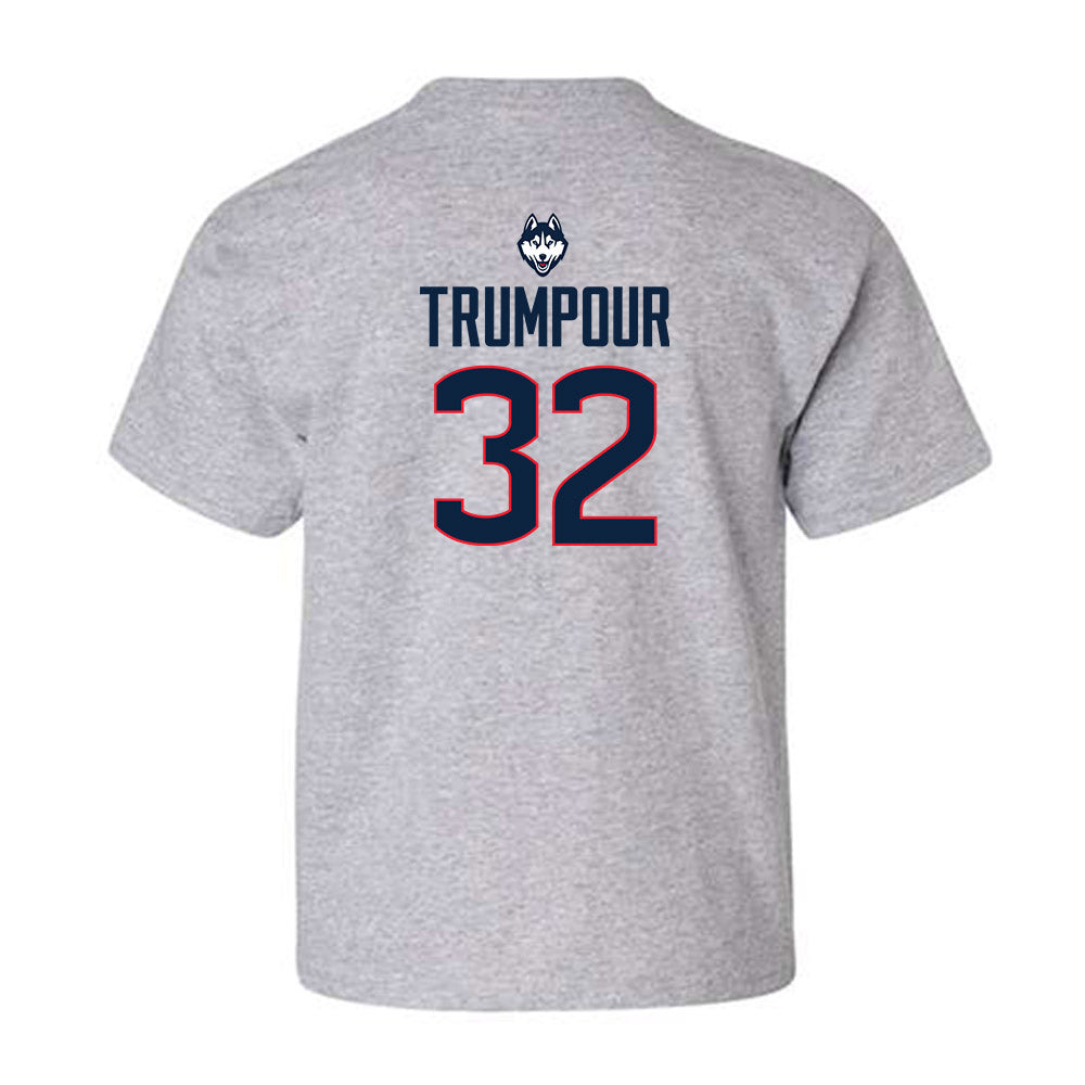 UConn - NCAA Baseball : Austin Trumpour - Classic Shersey Youth T-Shirt-1