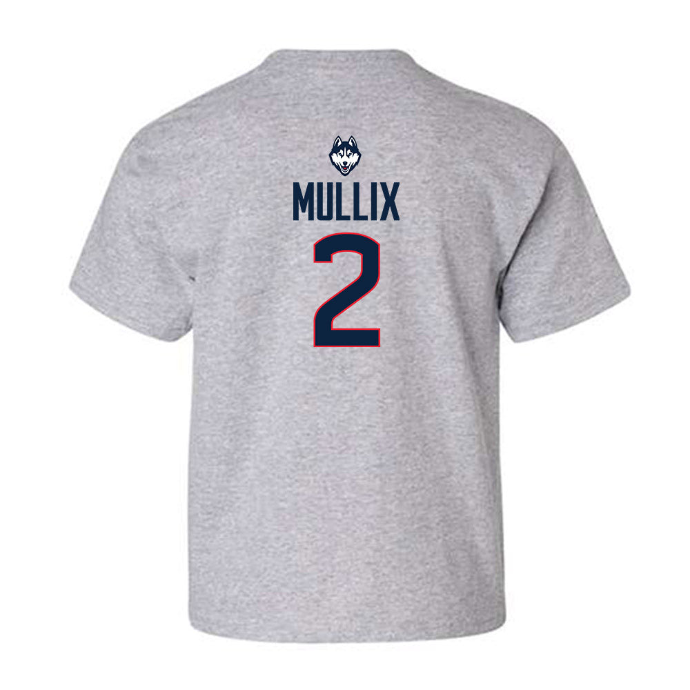 UConn - NCAA Football : Tahjae Mullix - Classic Shersey Youth T-Shirt-1