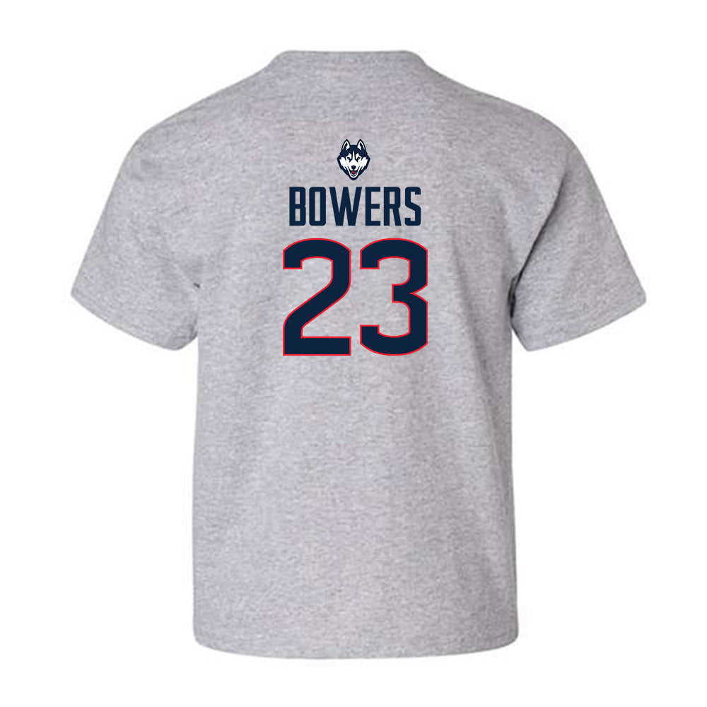 UConn - NCAA Football : Cyncir Bowers - Classic Shersey Youth T-Shirt-1