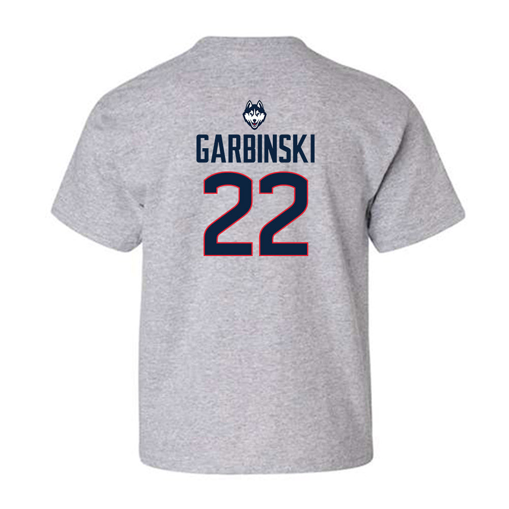 UConn - NCAA Baseball : Garret Garbinski - Classic Shersey Youth T-Shirt-1