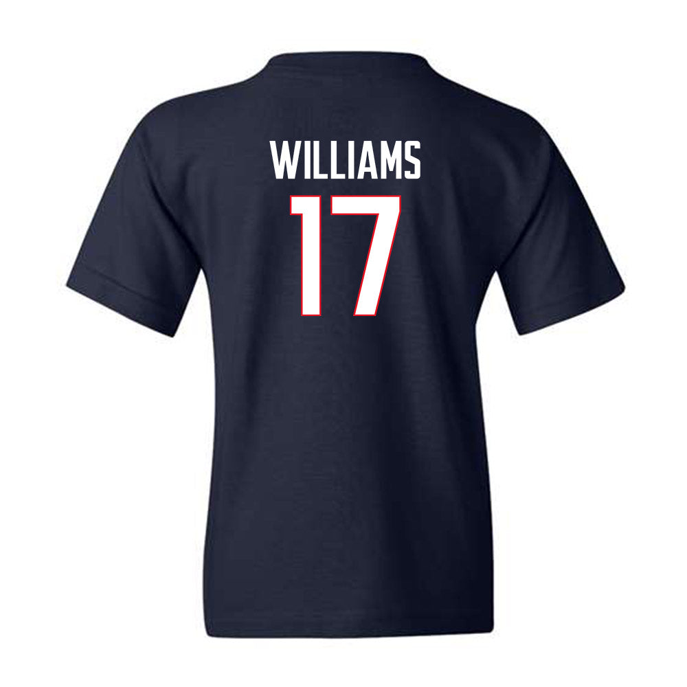 UConn - NCAA Football : Teddy Williams - Classic Shersey Youth T-Shirt