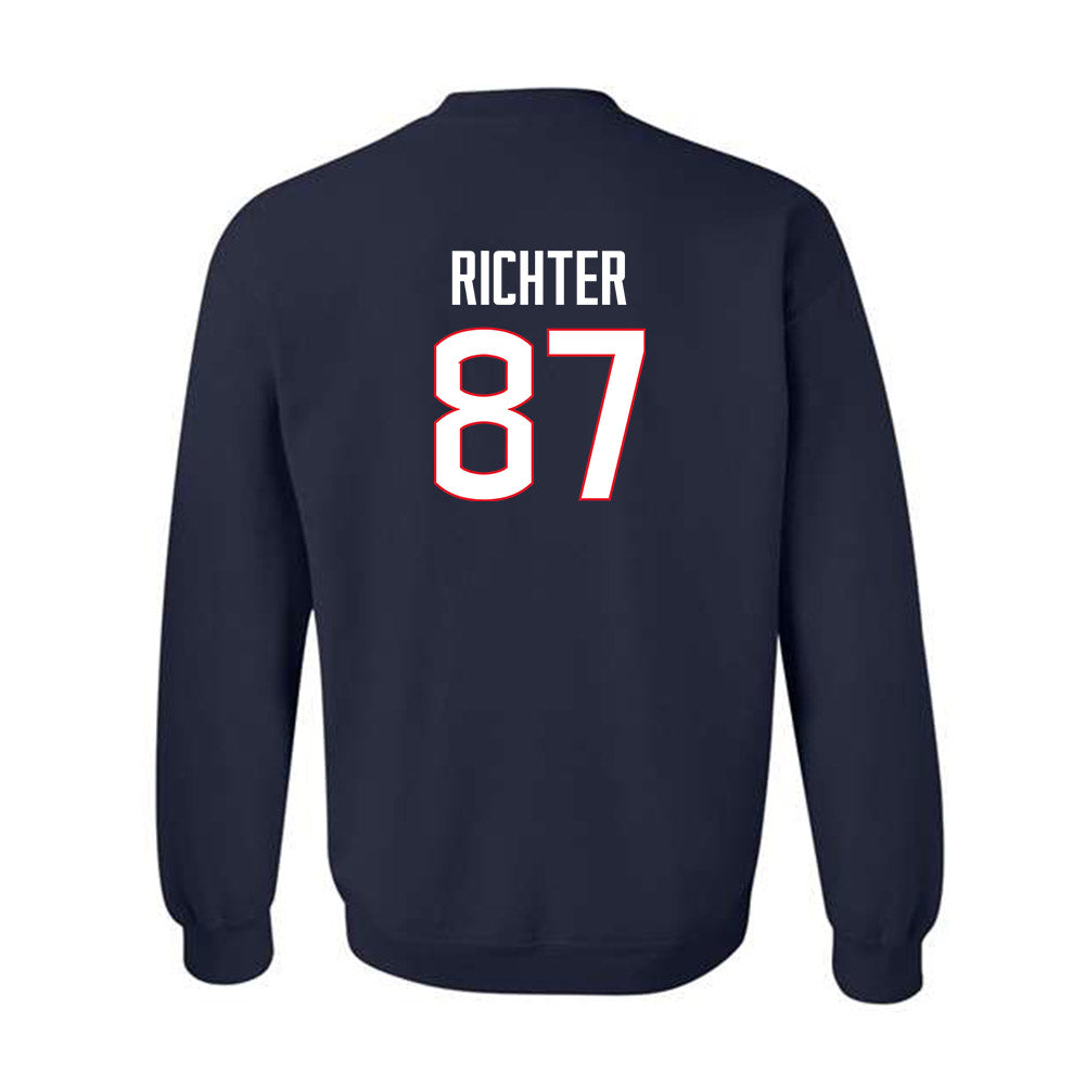 UConn - NCAA Football : Clemens Richter - Classic Shersey Crewneck Sweatshirt-1