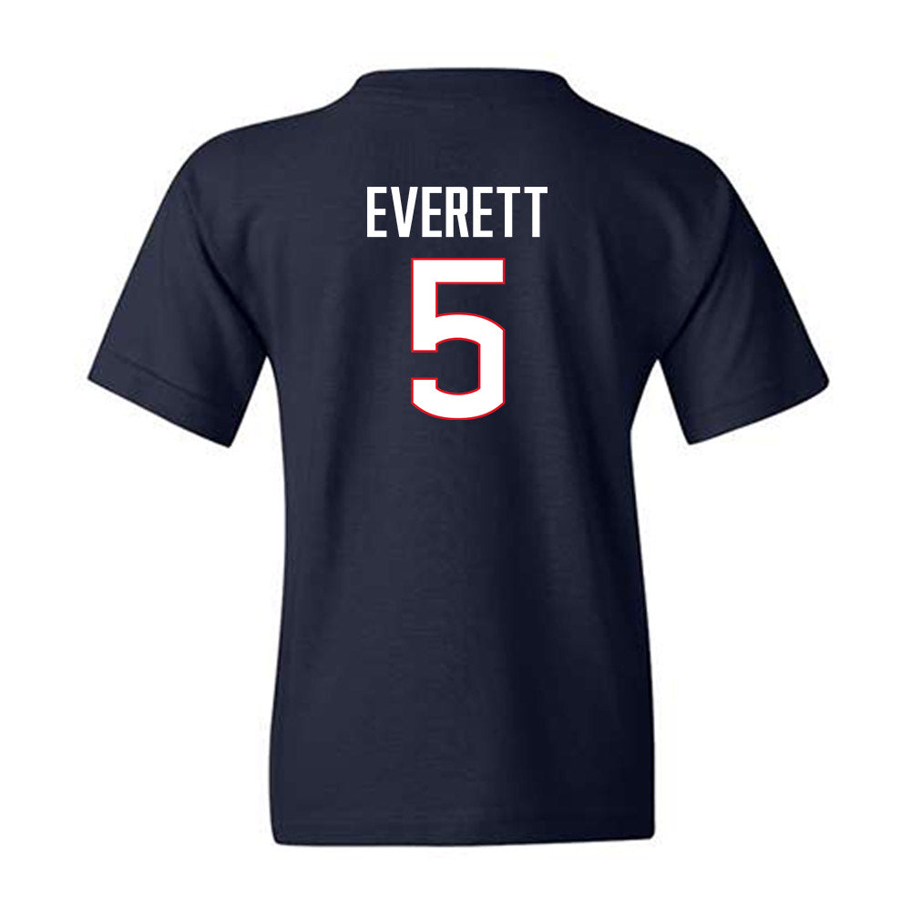 UConn - NCAA Women's Field Hockey : Faith Everett - Classic Shersey Youth T-Shirt-1