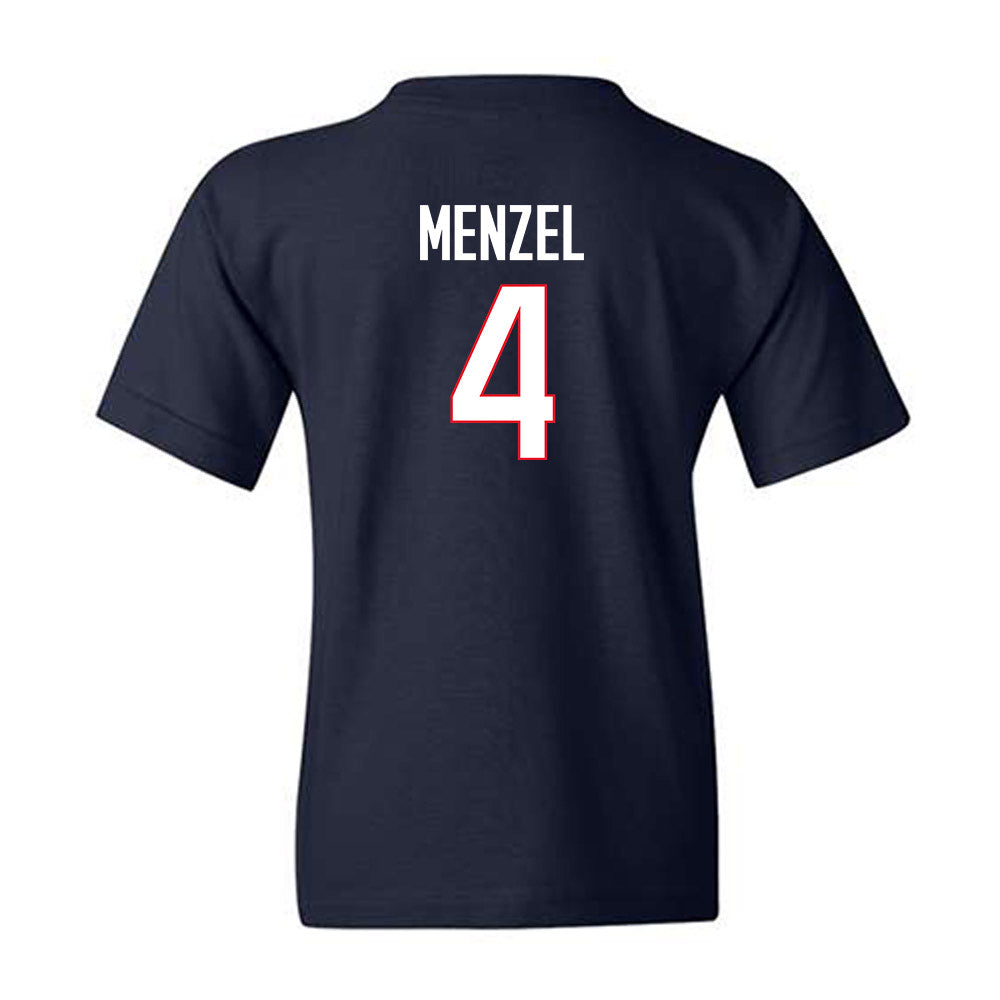 UConn - NCAA Baseball : Evan Menzel - Classic Shersey Youth T-Shirt-1