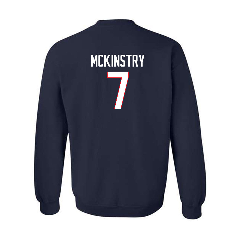 UConn - NCAA Football : Tyler McKinstry - Classic Shersey Crewneck Sweatshirt-1