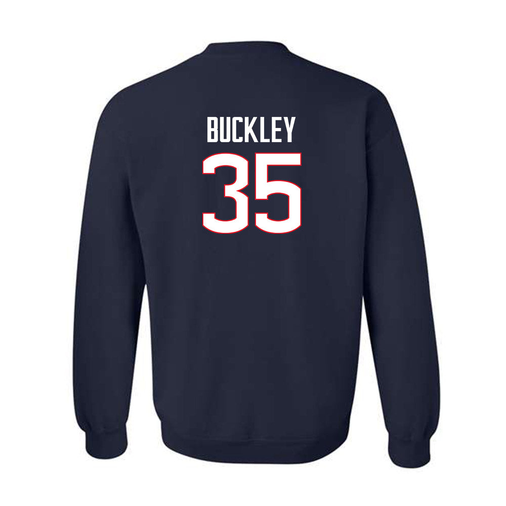 UConn - NCAA Football : Drew Buckley - Classic Shersey Crewneck Sweatshirt-1
