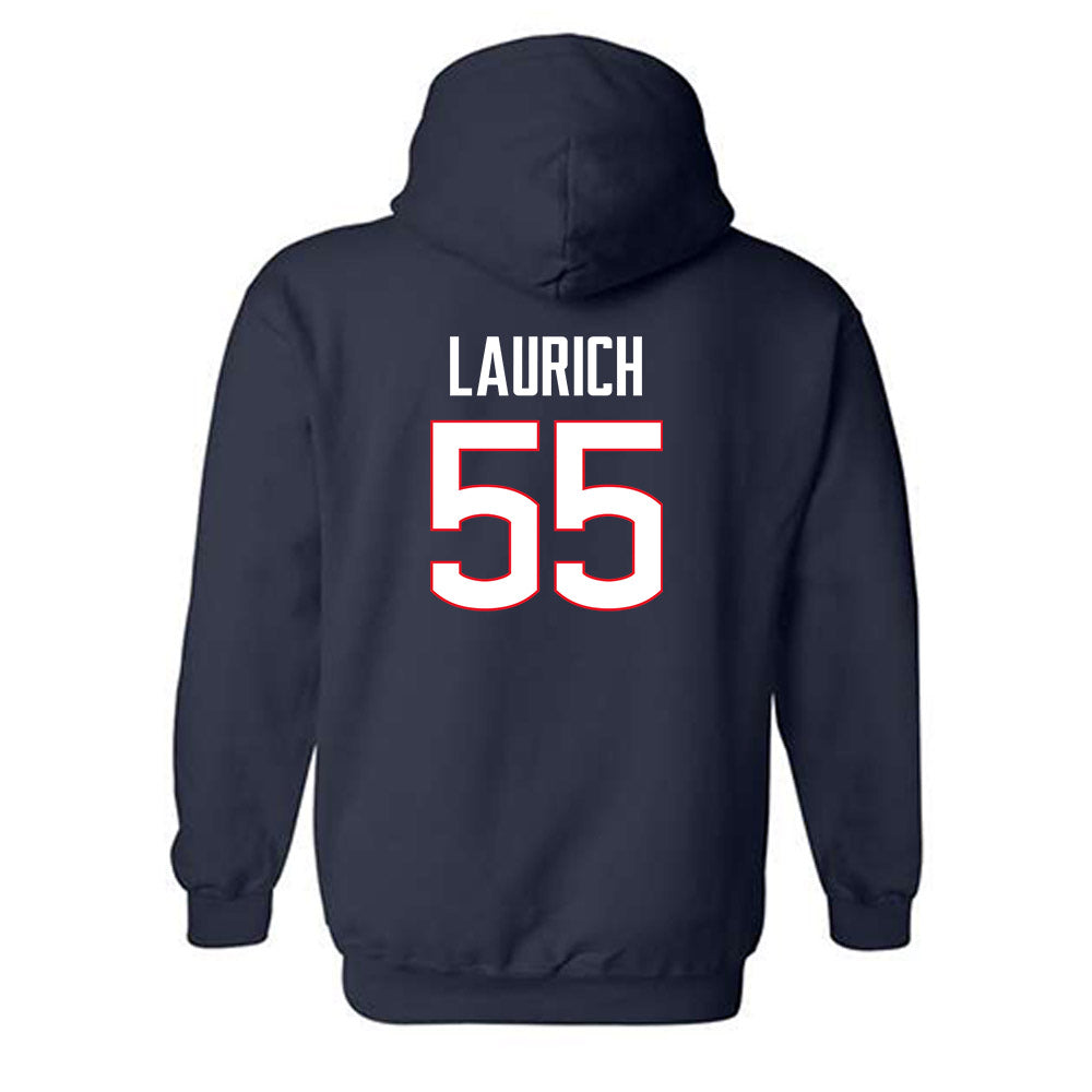 UConn - NCAA Football : Andrew Laurich - Classic Shersey Hooded Sweatshirt-1