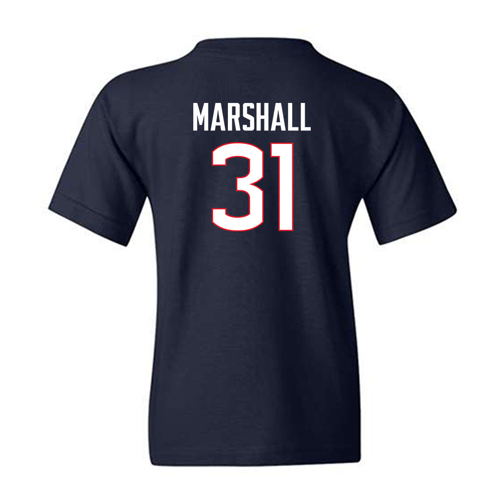 UConn - NCAA Baseball : Jackson Marshall - Classic Shersey Youth T-Shirt-1