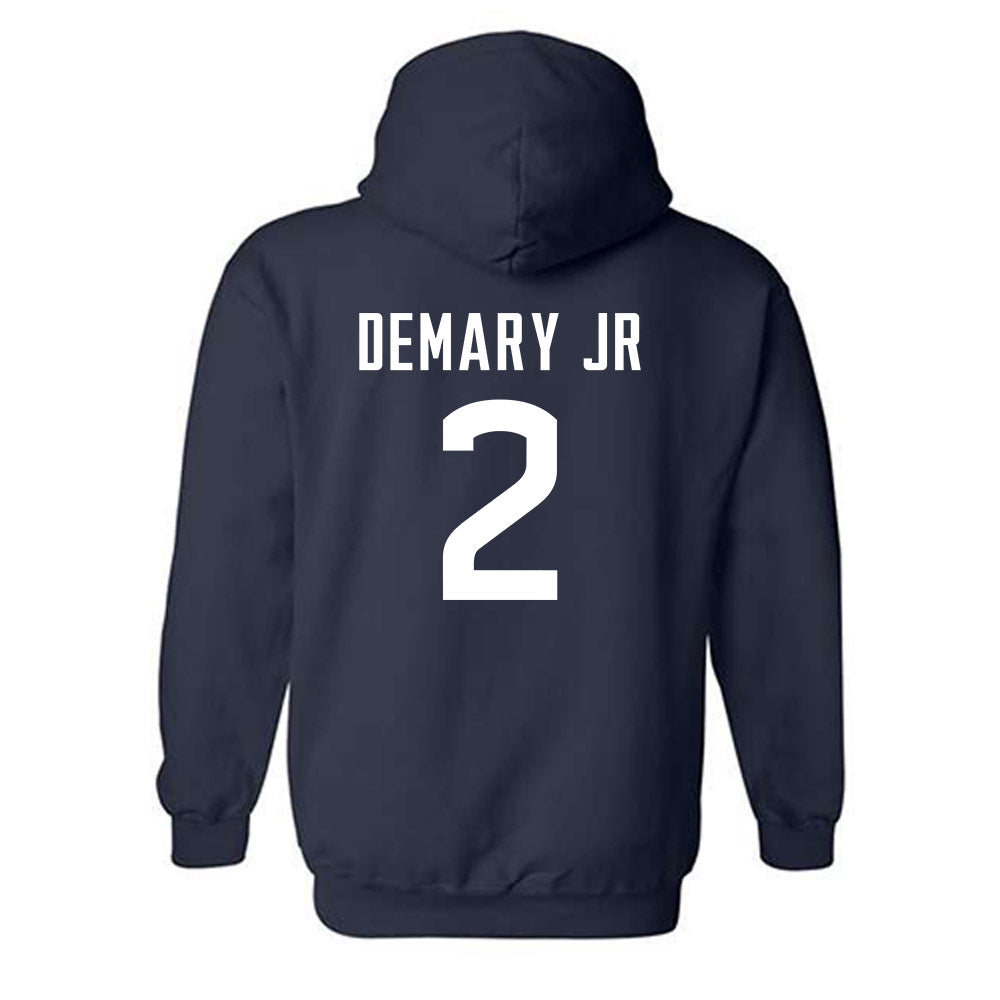 UConn - NCAA Men's Basketball : Silas Demary Jr - Sports Shersey Hooded Sweatshirt-1