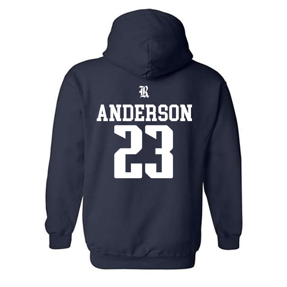 Rice - NCAA Men's Basketball : Nick Anderson - Classic Shersey Hooded Sweatshirt-1