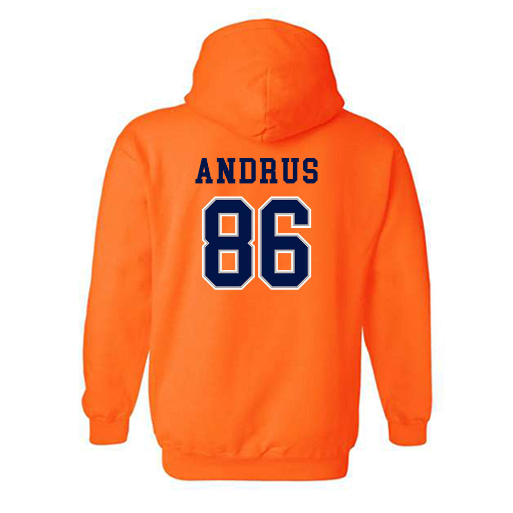 UTEP - NCAA Football : Jordan Andrus - Hooded Sweatshirt-1