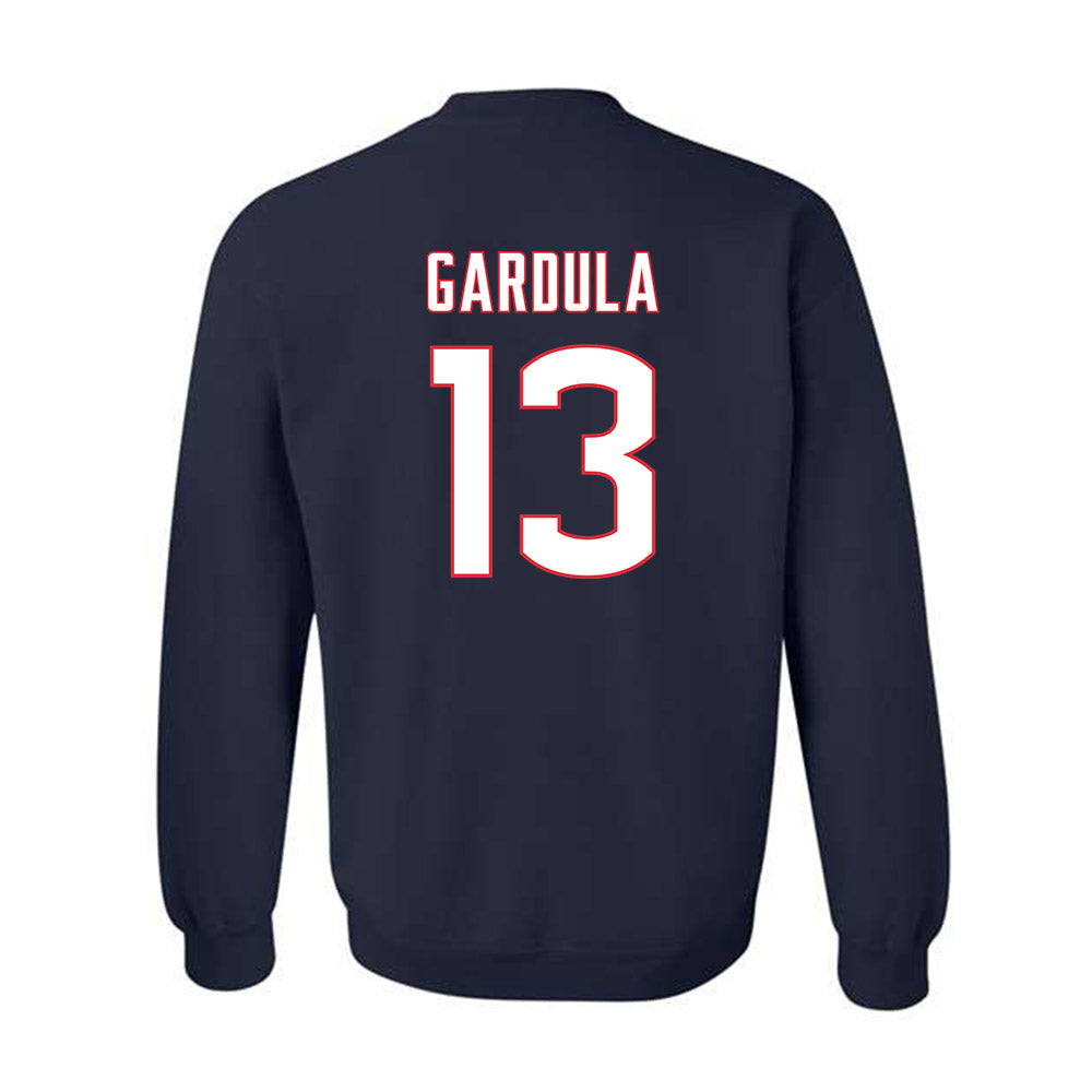 UConn - NCAA Men's Ice Hockey : Ethan Gardula - Sports Shersey Crewneck Sweatshirt-1