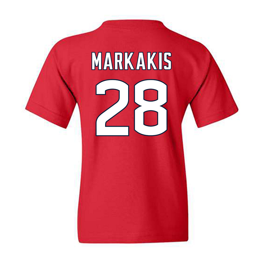 UConn - NCAA Women's Ice Hockey : Ellie Markakis - Sports Shersey Youth T-Shirt-1