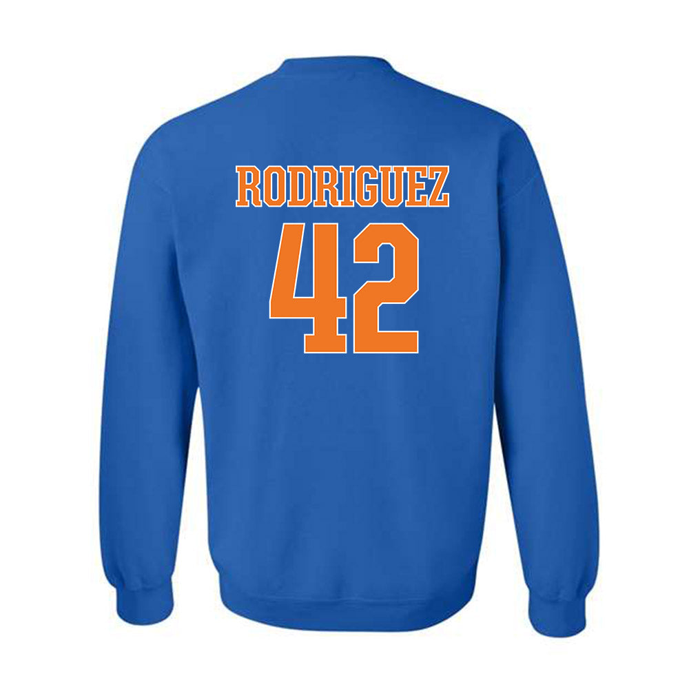 Texas Arlington - NCAA Women's Basketball : Jeanne Rodriguez - Sports Shersey Crewneck Sweatshirt-1