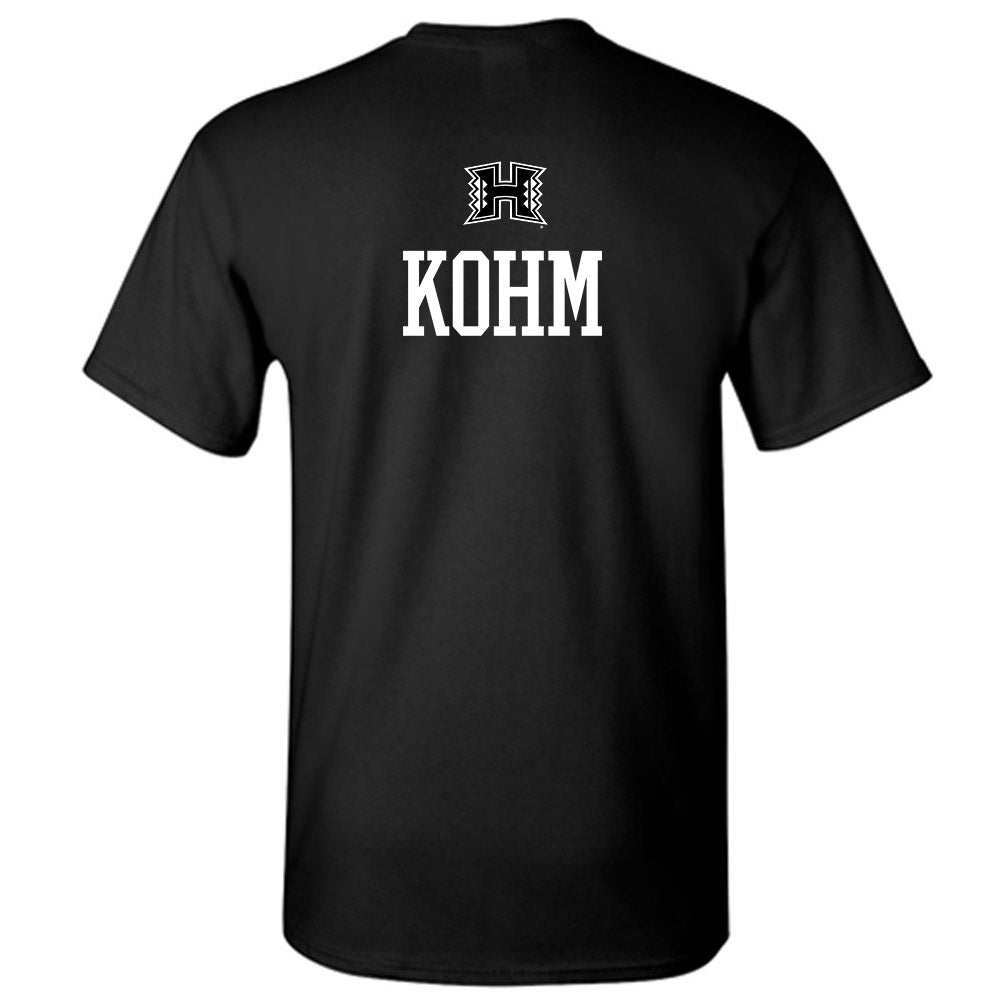 Hawaii - NCAA Men's Swimming & Diving : Zachary Kohm - Classic Shersey T-Shirt-1