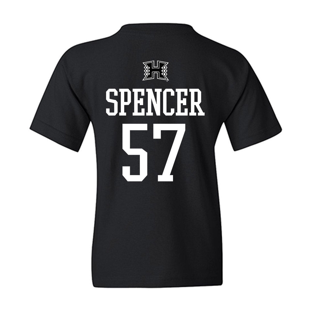 Hawaii - NCAA Football : Ethan Spencer - Classic Shersey Youth T-Shirt-1