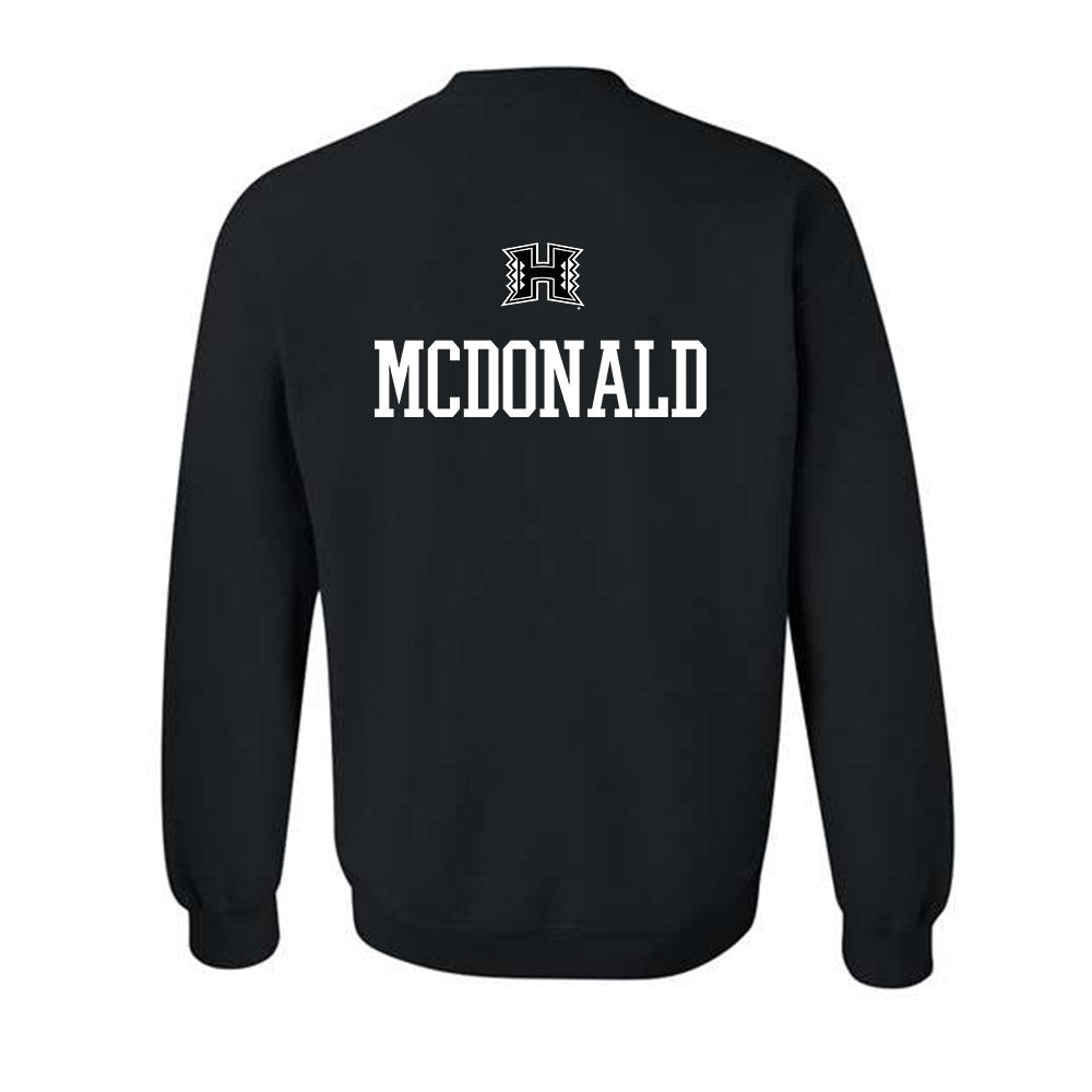 Hawaii - NCAA Women's Track & Field : Clara McDonald - Classic Shersey Crewneck Sweatshirt-1