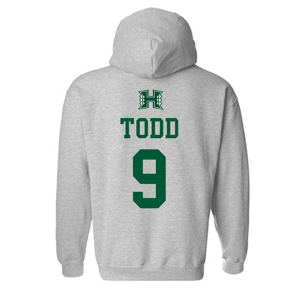 Hawaii - NCAA Men's Volleyball : Justin Todd - Classic Shersey Hooded Sweatshirt-1