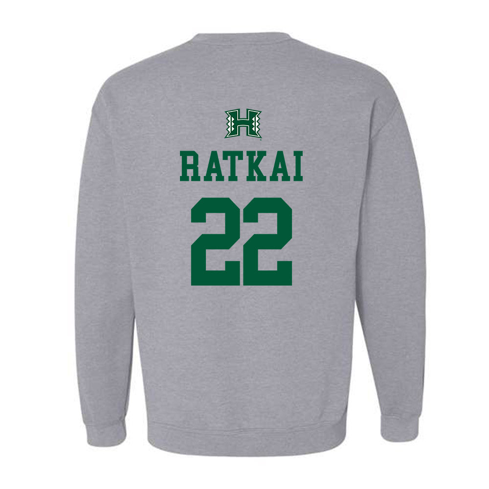 Hawaii - NCAA Women's Volleyball : Panna Ratkai - Classic Shersey Crewneck Sweatshirt-1