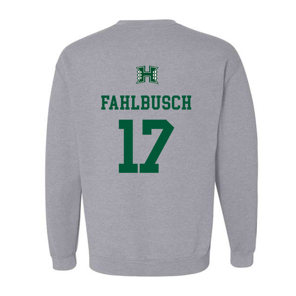 Hawaii - NCAA Men's Volleyball : Thatcher Fahlbusch - Classic Shersey Crewneck Sweatshirt-1