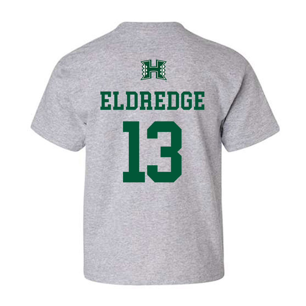 Hawaii - NCAA Football : Koa Eldredge - Classic Shersey Youth T-Shirt-1