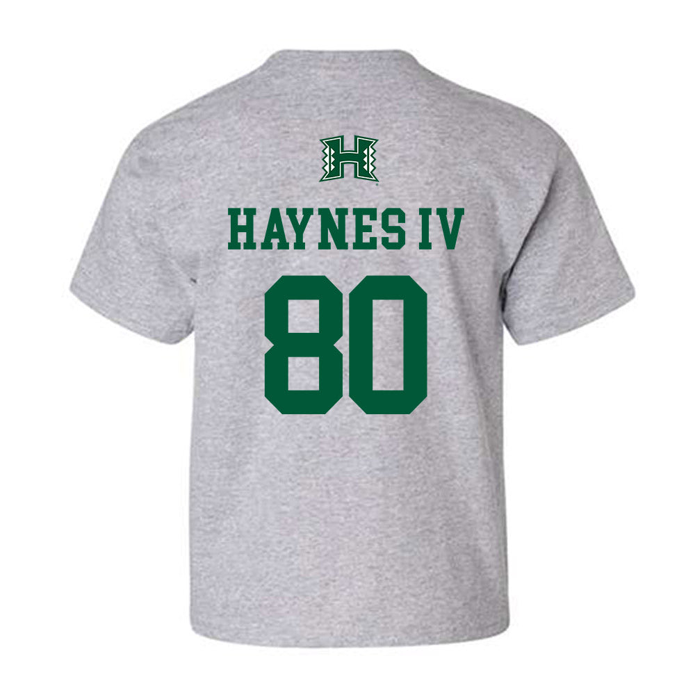 Hawaii - NCAA Football : Robert Haynes IV - Classic Shersey Youth T-Shirt-1