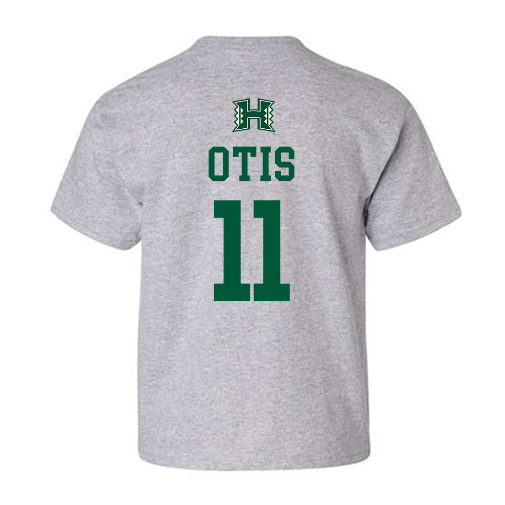 Hawaii - NCAA Football : Jamih Otis - Classic Shersey Youth T-Shirt-1