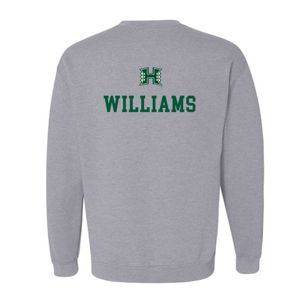 Hawaii - NCAA Football : Elijah Williams - Classic Shersey Crewneck Sweatshirt-1
